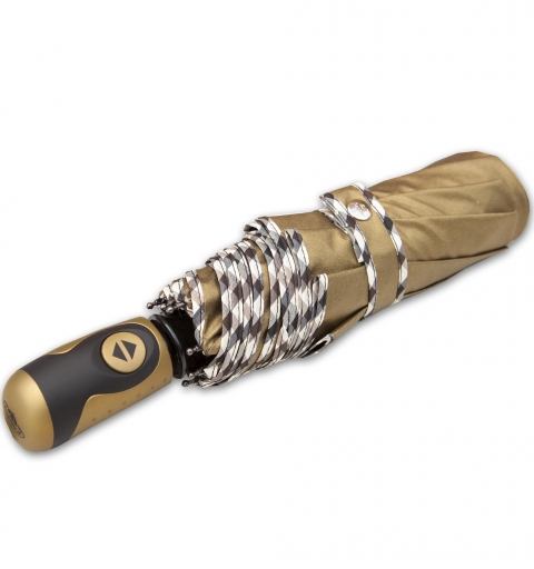 Metallic Carbon Steel 80km/h Umbrella - Gold