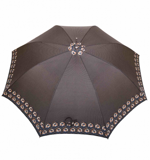 Walking Classic Auto Open windproof Umbrella with design - DA130 - in&out Cubes
