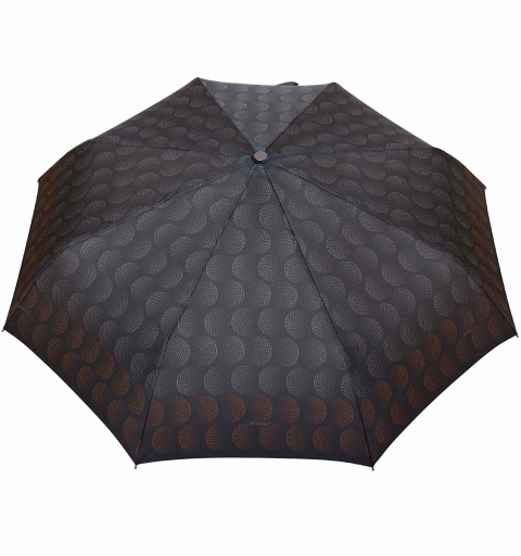 Carbon Steel III 80km/h windproof tested automatic open short PARASOL Umbrella with design - silver planets