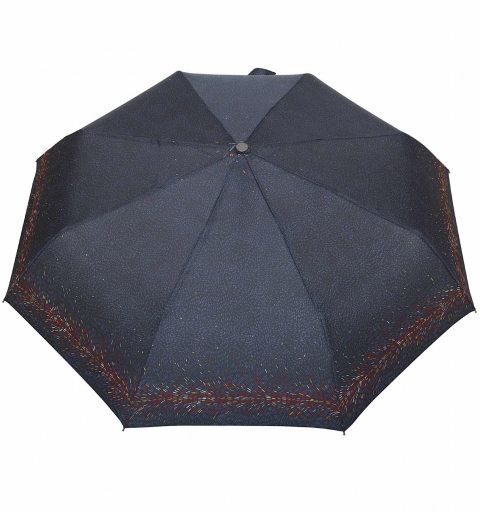 Carbon Steel II 80km/h windproof tested automatic open & close short PARASOL Umbrella with design - Picasso black & blue