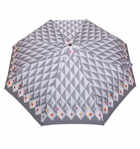 Click'Click 2 auto O&C windproof Umbrella - Diamonds