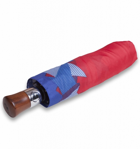 Carbon Steel 80km/h windproof tested automatic open & close short PARASOL Umbrella with design - Origami