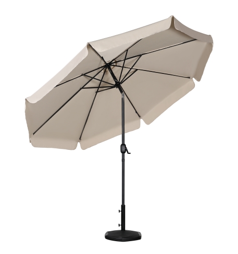 Parasol ogrodowy na słupku centralnym, z pochyłem - 100%