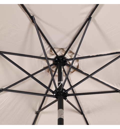 Parasol ogrodowy na słupku centralnym, z pochyłem - 100%