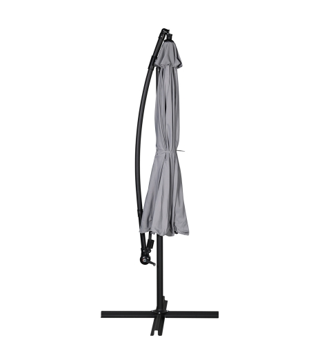 Parasol ogrodowy na wisięgniku 3.5m z klapami - 8 paneli - 100%