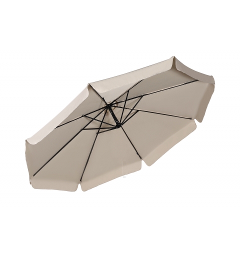 Sheathing of the canopy of the garden umbrella, 8 ribs - PU impregnated - for replacement - beige
