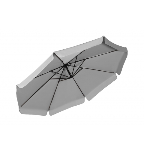 Sheathing of the canopy of the garden umbrella, 8 ribs - PU impregnated - for replacement - gray