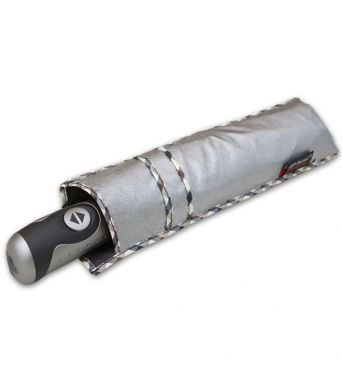Metallic Carbon Steel 80km/h Umbrella - silver