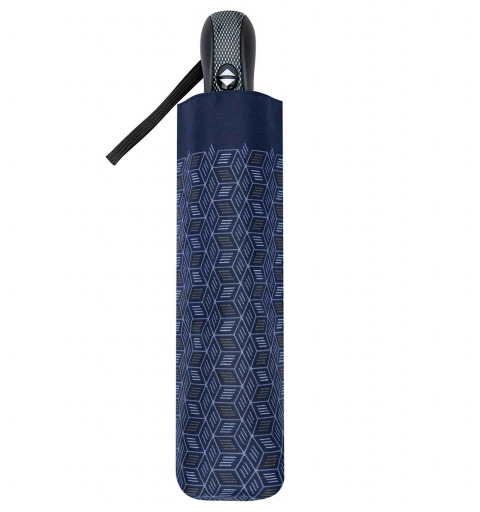 Carbon Steel 80km/h windproof automatic open & close short Umbrella - Mosaic 3D