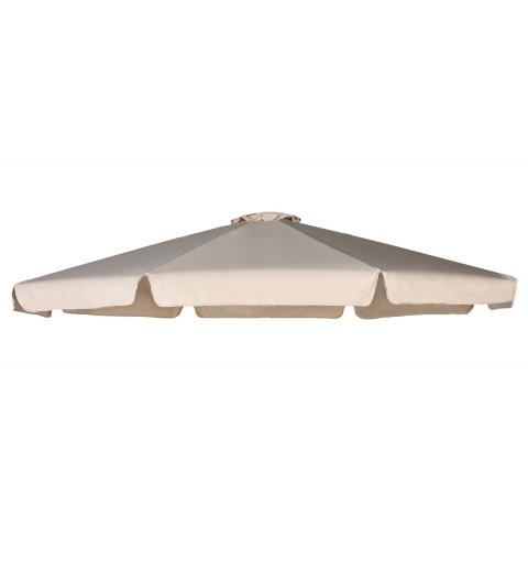 Poszycie czaszy parasola ogrodowego 8 żeber - ∅ 350 cm - impregnowane - zamiennik - beżowe