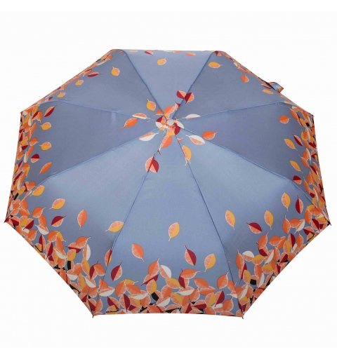 liście w błękicie